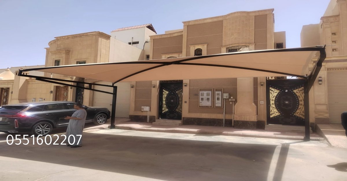 تركيب مظلات مواقف سيارات في مكة